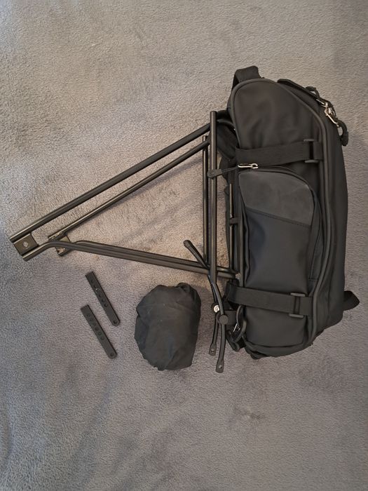 Bagażnik rowerowy Author + Torba/sakwa na bagażnik 15L czarne NOWE