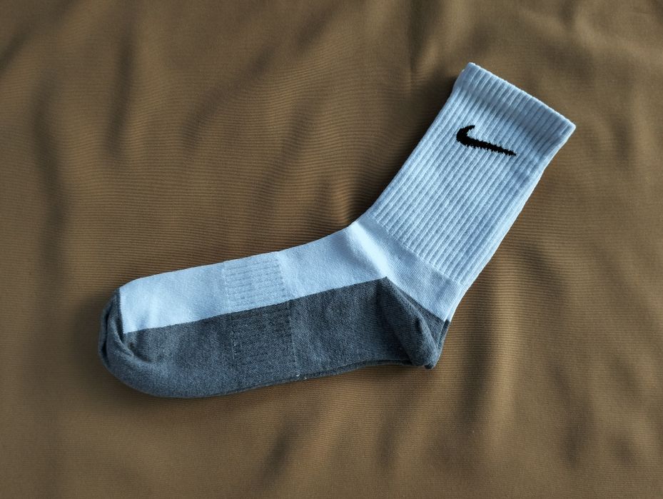 Шкарпетки найк / nike. Шкарпетки опт / Оптом / Високі / З сірою стопою