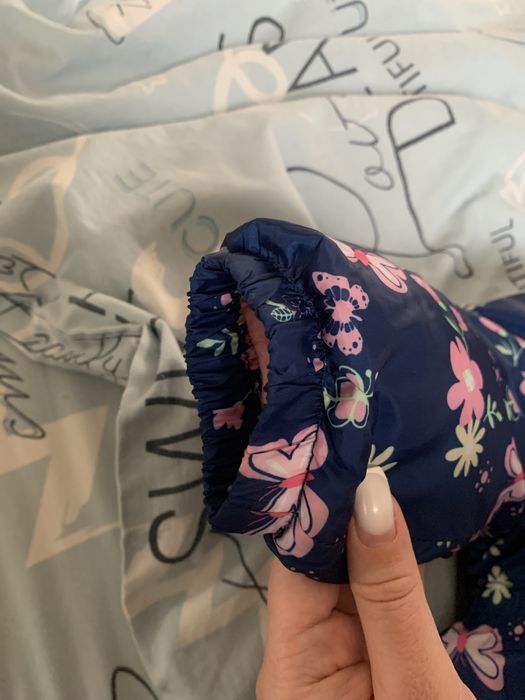 Курткочка, парка для дівчинки, дитяча куртка з капішоном, весна-осінь