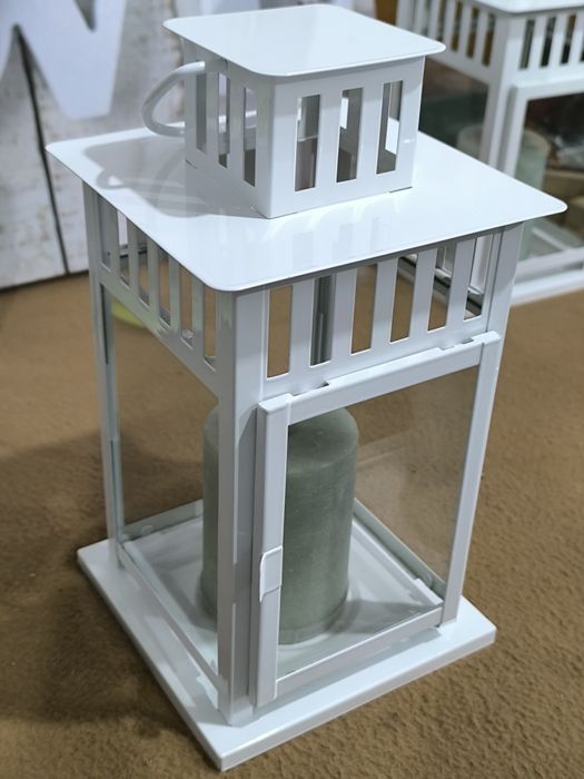 Lanterna branca (vela grossa)