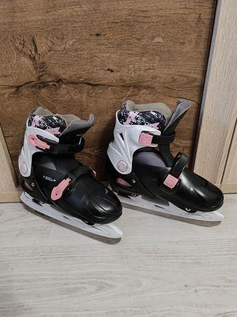 Łyżwy dziewczęce/ damskie regulowane 37-40 Bat Sport Semisoft 282 RO