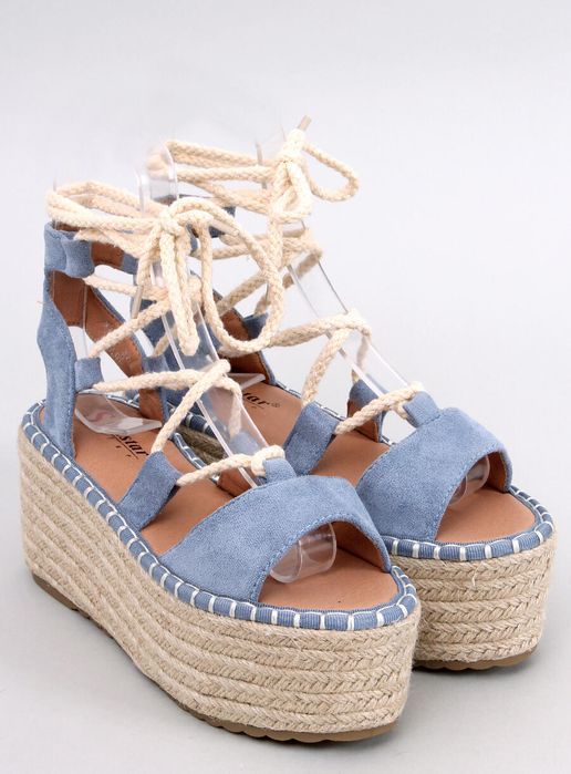 Espadryle Na Koturnie Marge L.blue