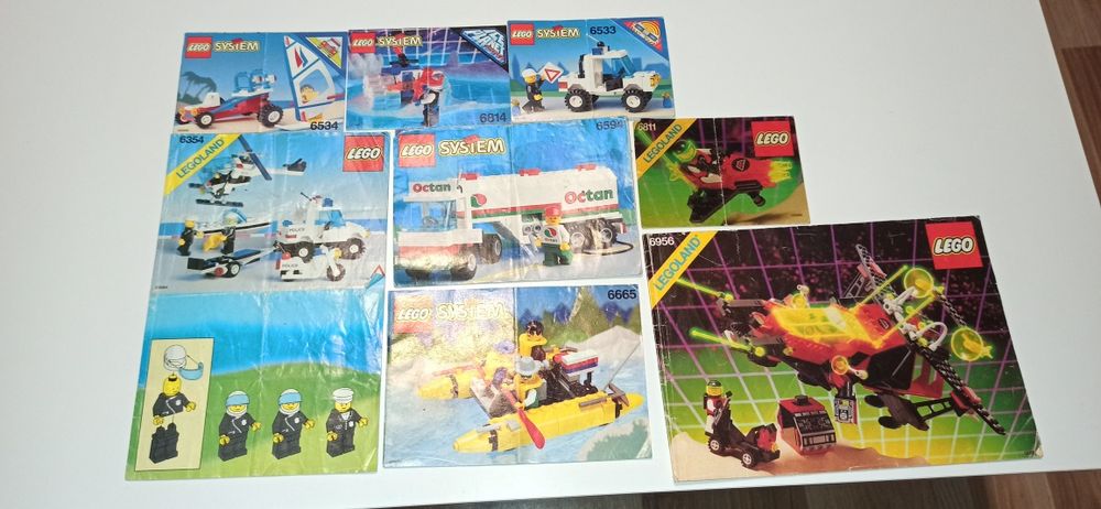 Lego instrukcje lata 90