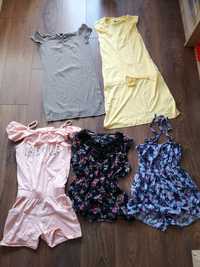 Sukienki bluzka letnie kombinezony dla dziewczynki na 164