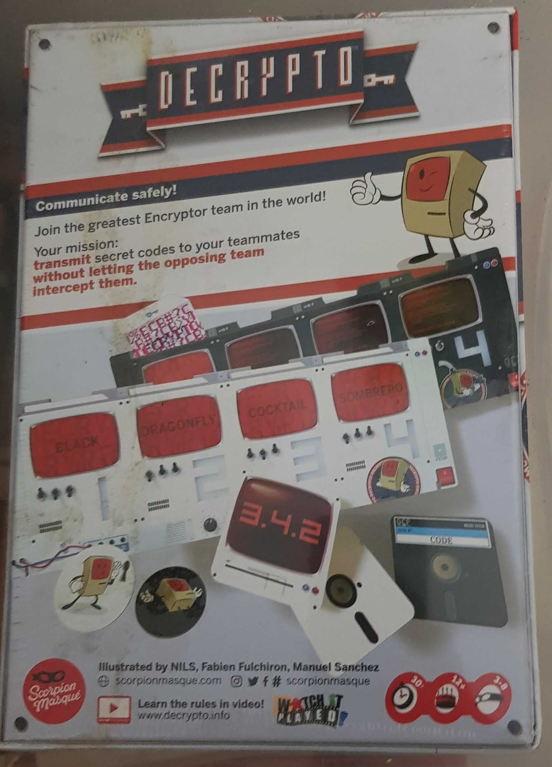 Jogo Decrypto - Salta da Caixa