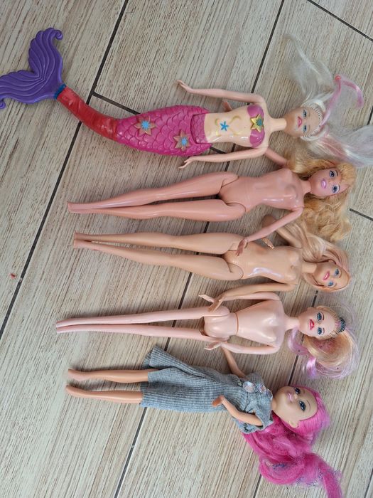 Lalka barbie ZESTAW 5 szt