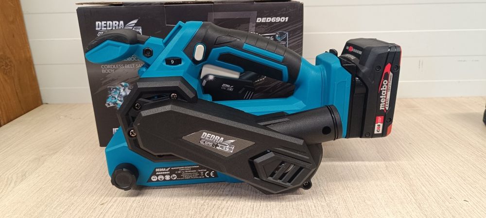 Szlifierka taśmowa Dedra adapter DeWalt Bosch Milwaukee Metabo Hikoki