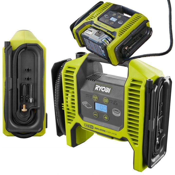 Ryobi Kompresor Pompka Akumulatorowa Programowalny Interfejs R18mi-0 1