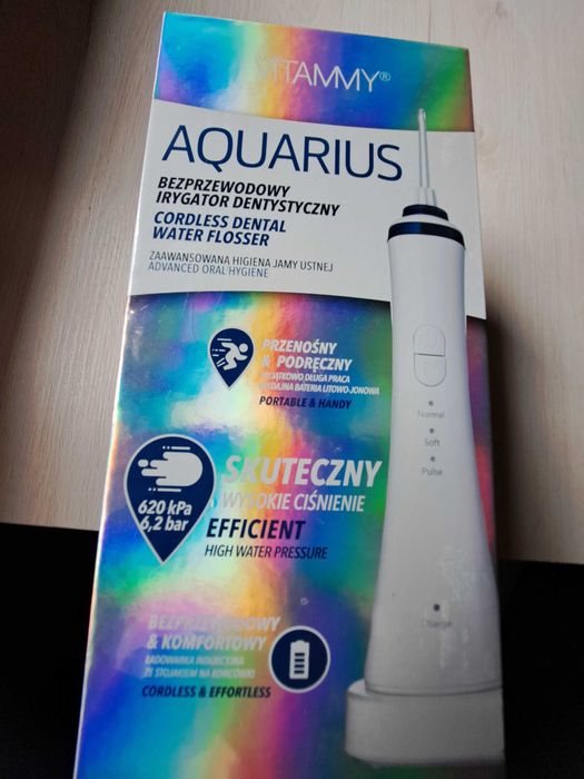 Vitammy Aquarius, irygator dentystyczny, bezprzewodowy