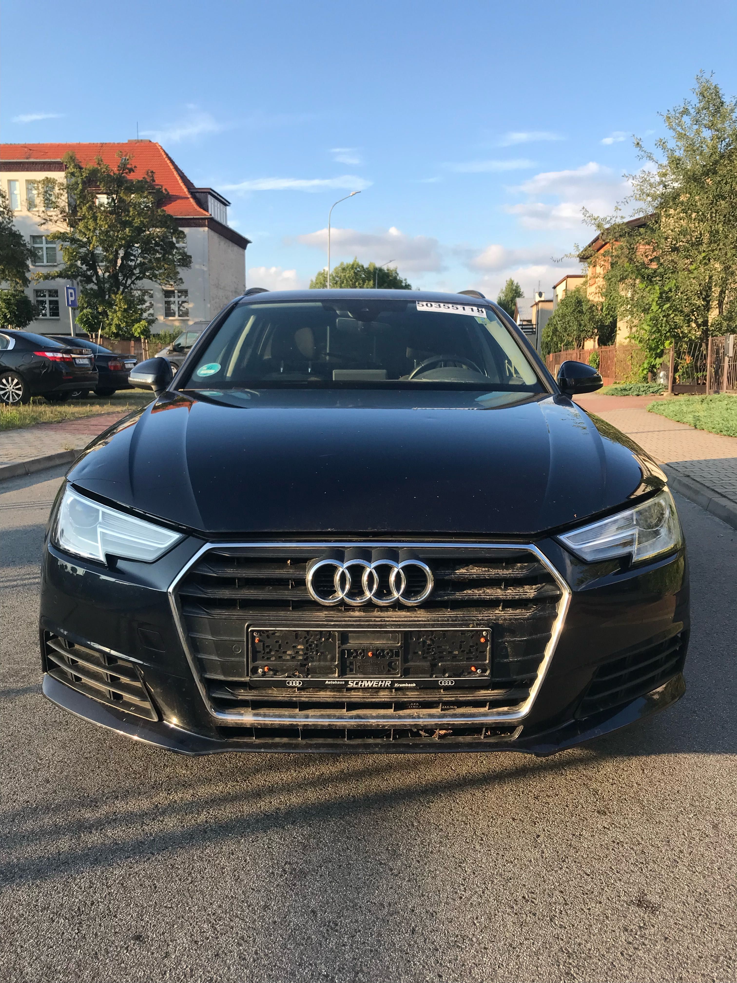 Audi A4 B9 Kombi Dach LX5R bez uszkodzeń Demontaż