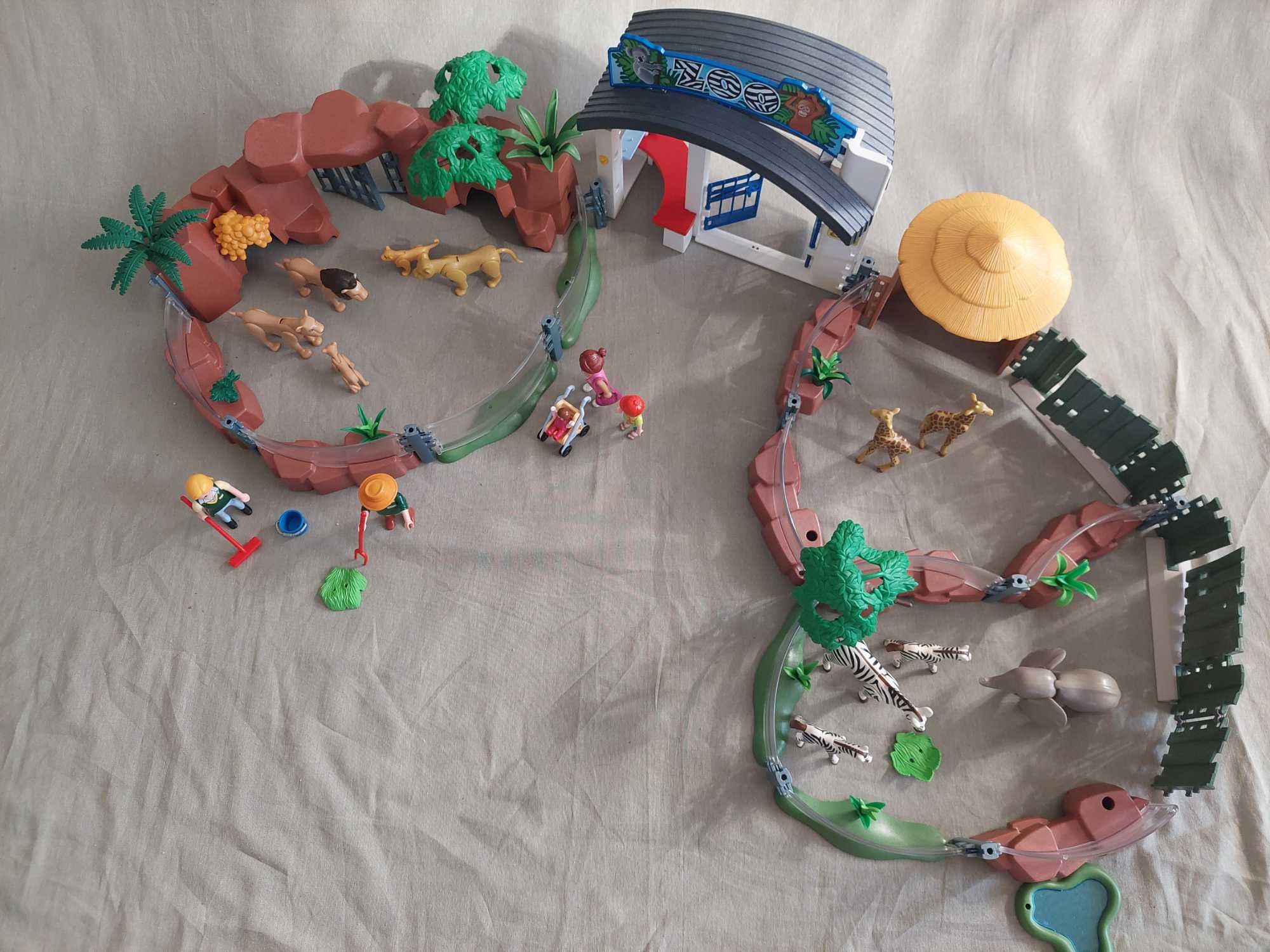 Playmobil  zoo duży zestaw zwierzęta numer 4850 + gratis