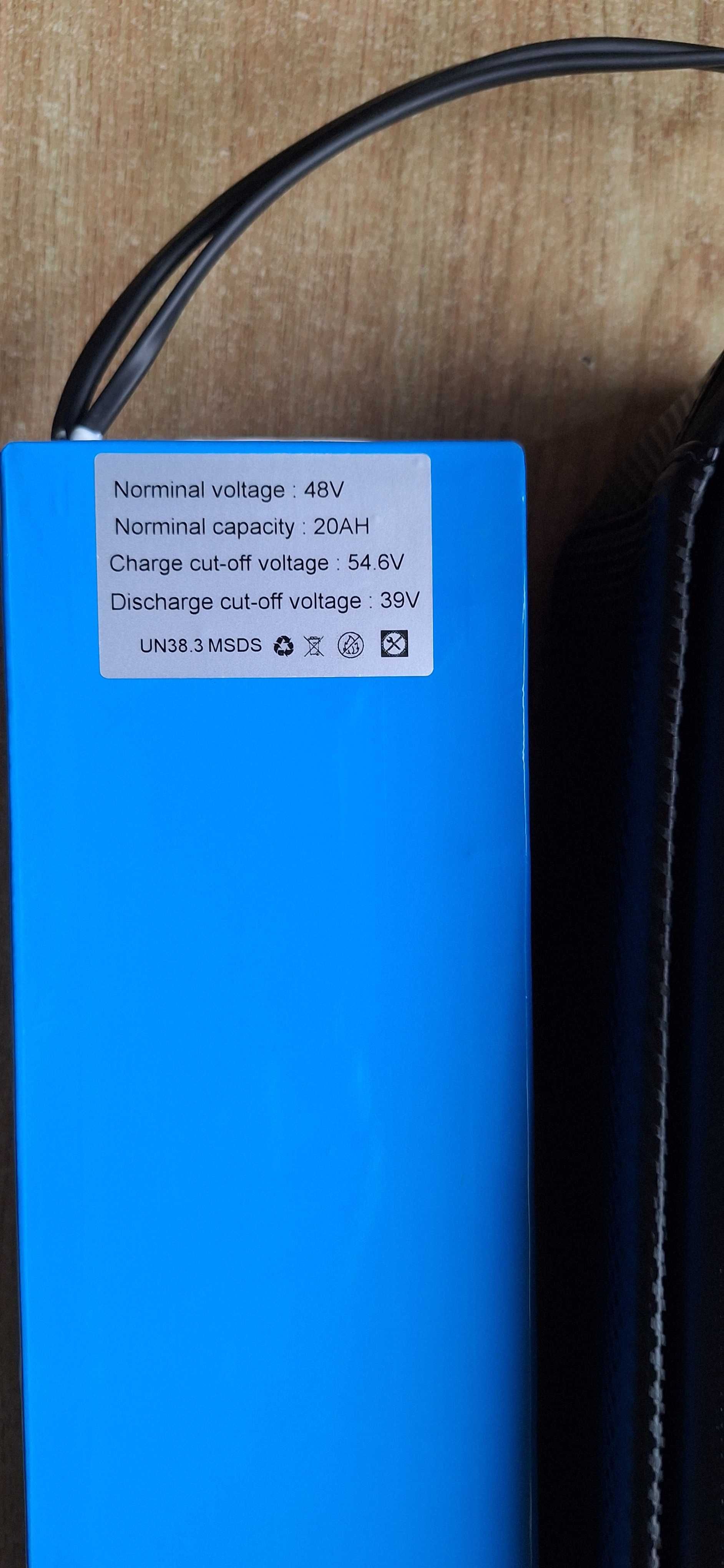 akumulator  48V 20Ah ebike  nowy