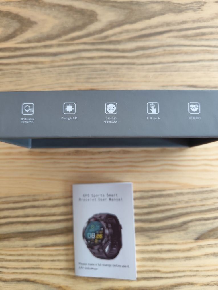 Smartwatch z GPS plus zegarek elektroniczny
