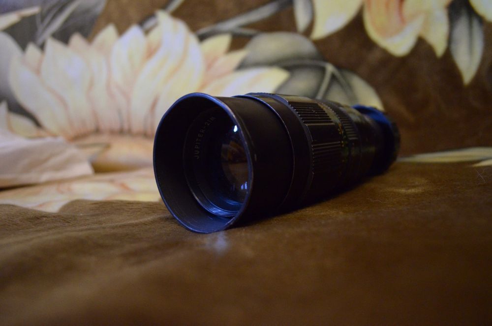 Юпитер 21М 200mm f4 + 2х телеконвертер К-1