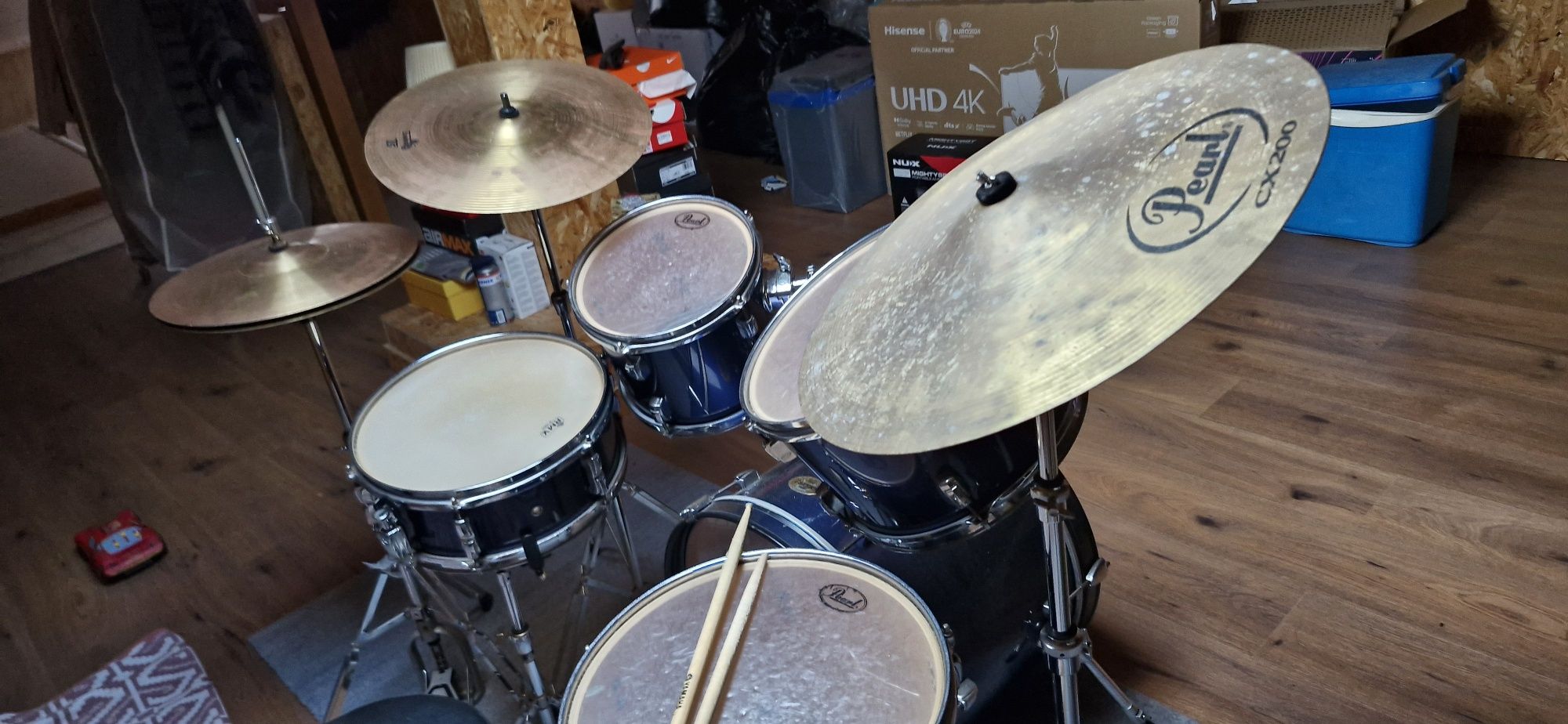 Bateria acústica Pearl