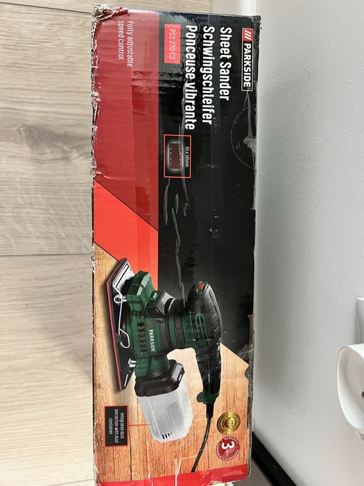 Szlifierka oscylacyjna Parkside PSS 270 C3