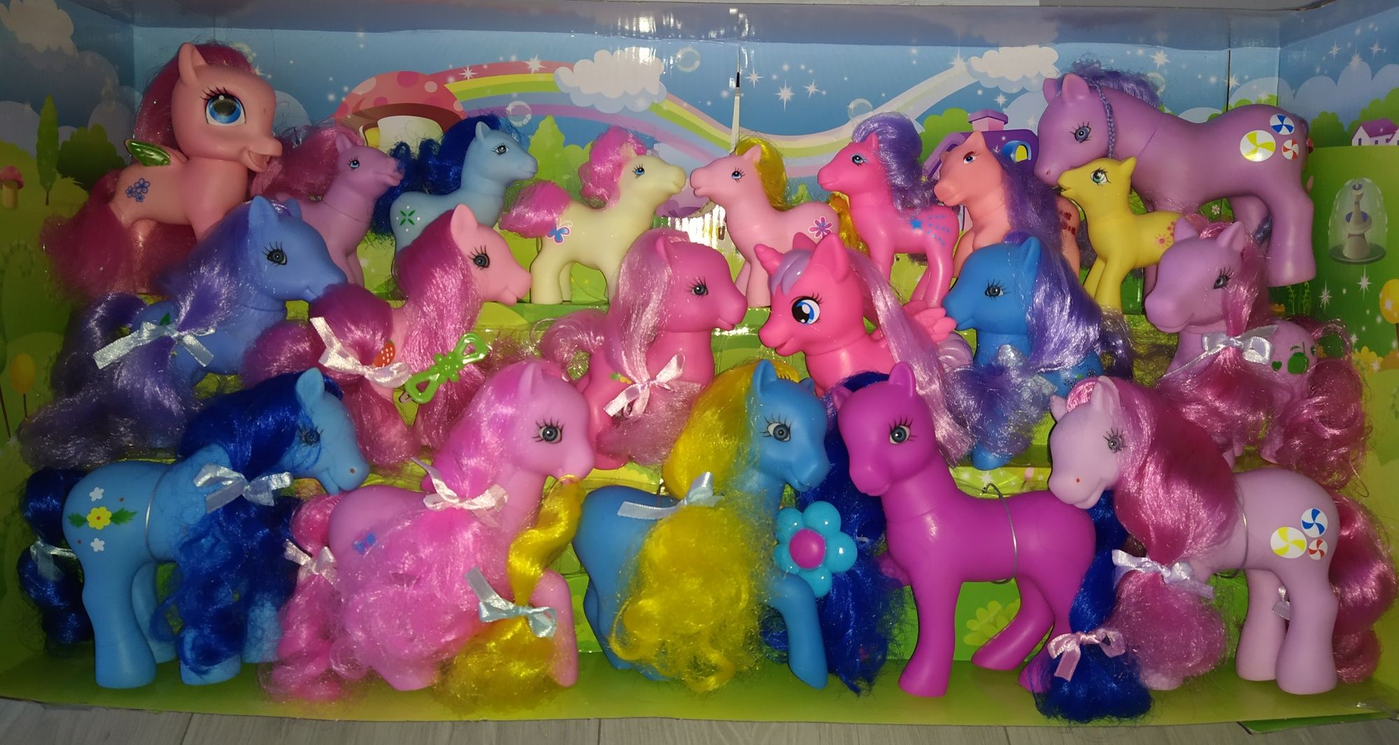 Kucyki pony Wonder Pony Land 20 kucyków + gratis!!
