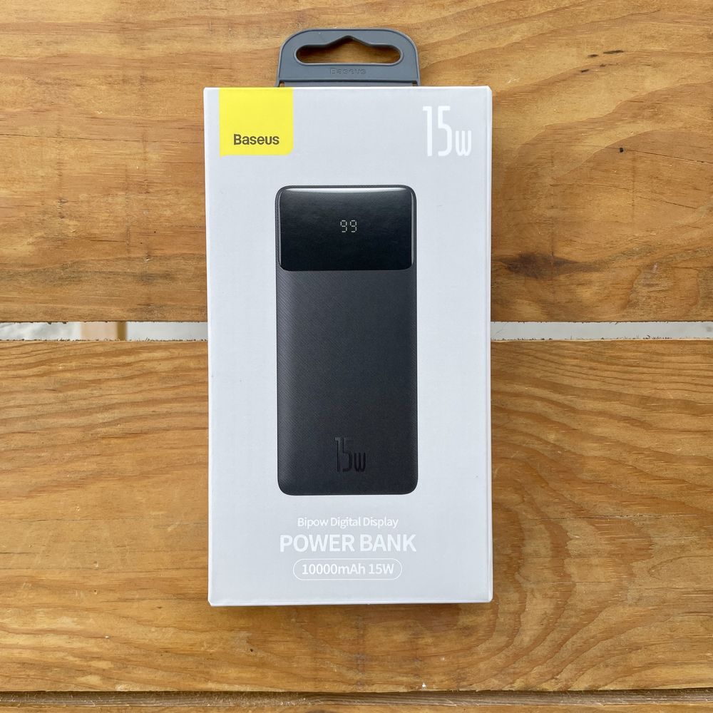 PowerBank павербанк Baseus Bipow Digital Display 10000mAh 15W 3A