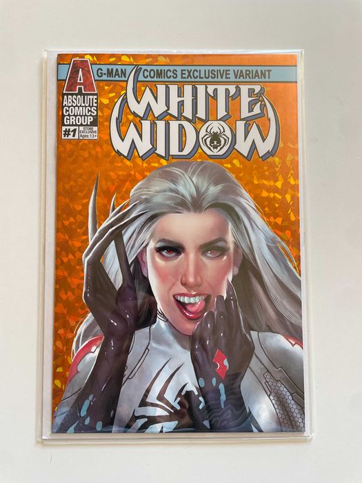 White Widow #1 GMAN Foil Variant