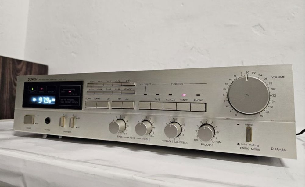 Am/Fm Stereo Amplituner Denon DRA-35, 2*55 W