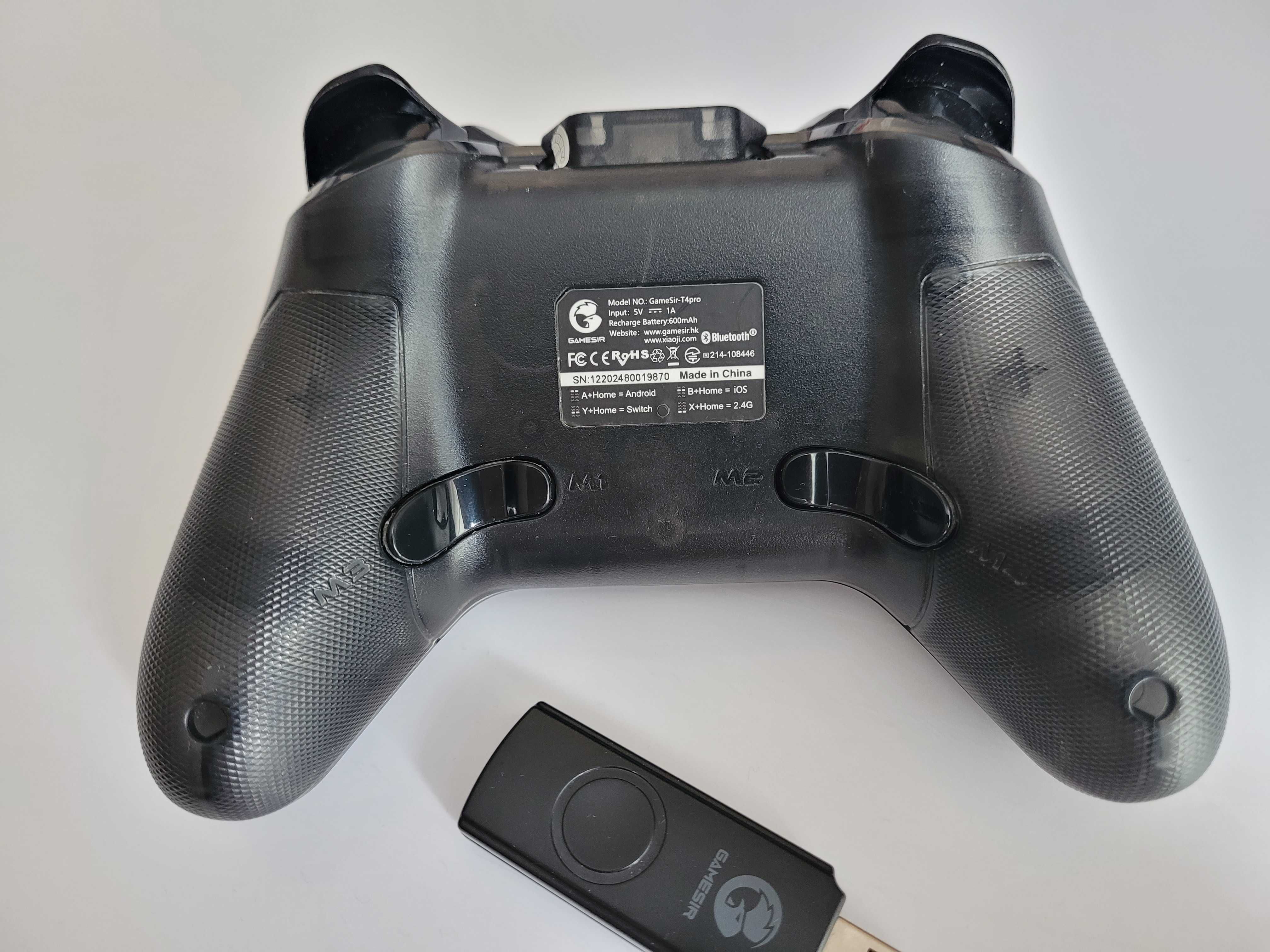 GameSir T4 Pro czarny - Bezprzewodowy kontroler,gamepad USB BT Android