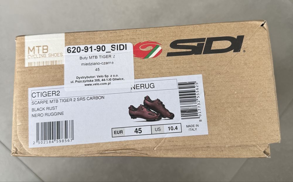 Buty rowerowe Sidi MTB Tiger 2 SRS miedziano-czarne