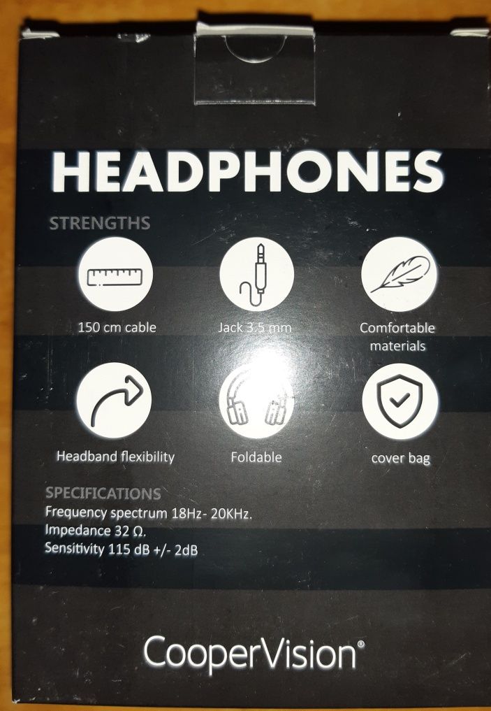 Headphones/Auscultadores NOVOS