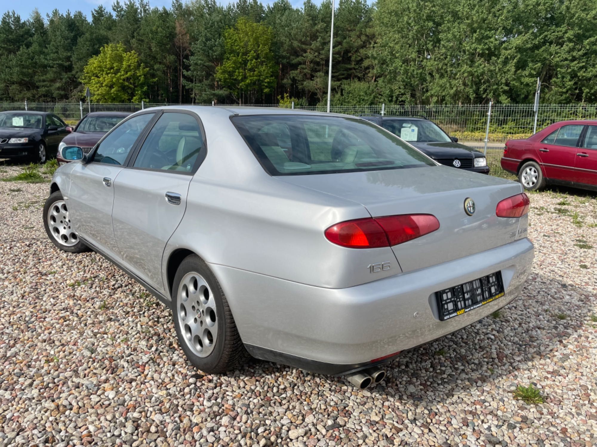 Alfa Romeo 166 2.5V6 Serwis Klimatronik Skóra Szwajcaria