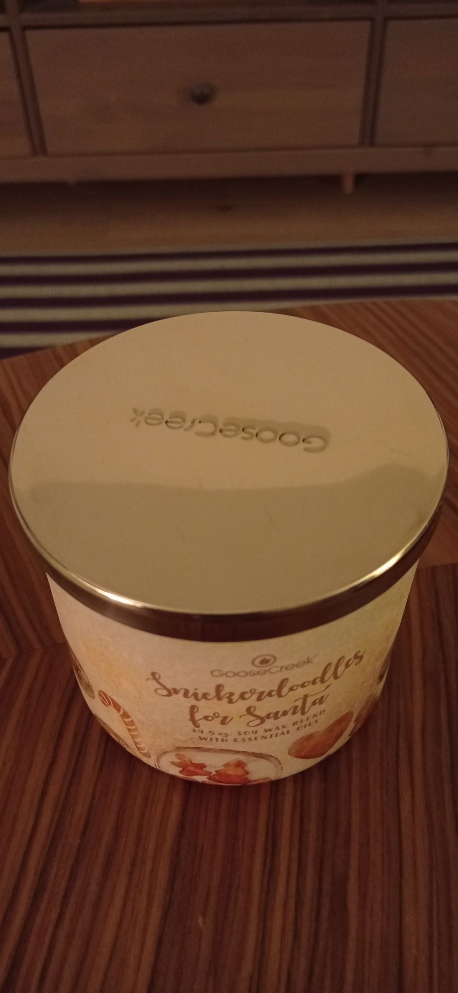 Amerykańska Świeca Tumbler Snickerdoodles for Santa Goose Creek Candle