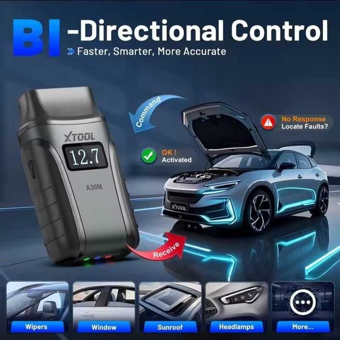 Автосканер мультимарочний OBD2 XTOOL Anyscan A30M 2025