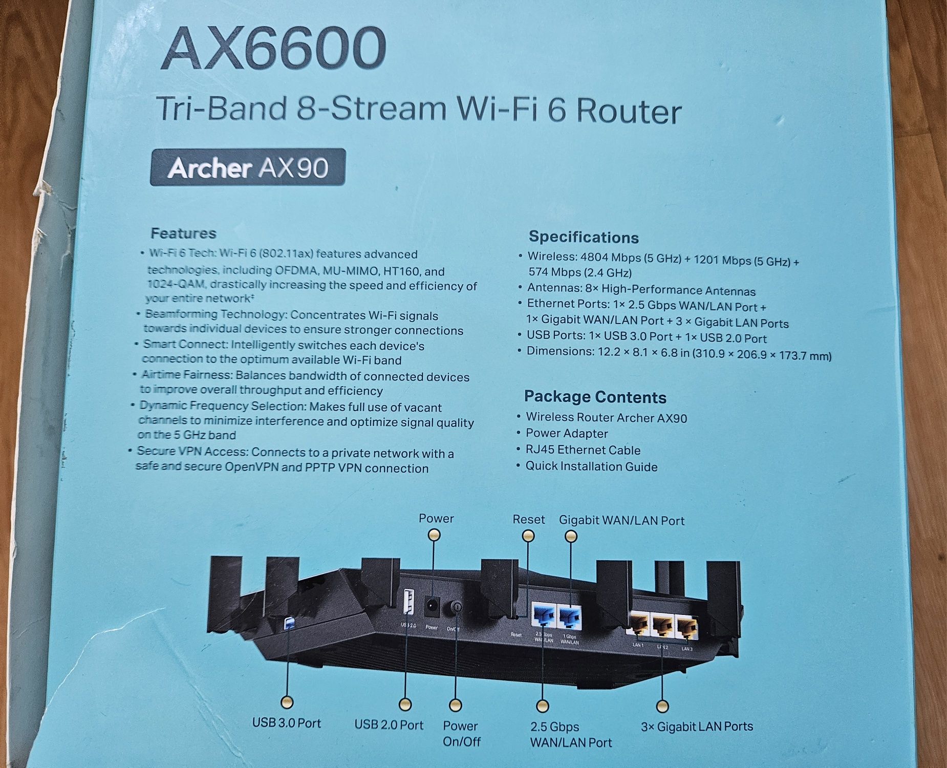 Router tp-link Archer AX90