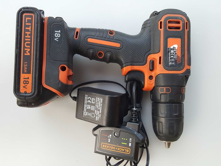 Aparafusadora Black e Decker