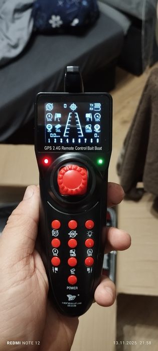 Łódka zanetowa GPS 500m NOWA