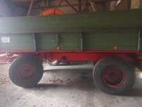 Przyczepa rolnicza ILAFA 8 ton 3-stronny wywrót, ZAREJESTROWANA, 1987