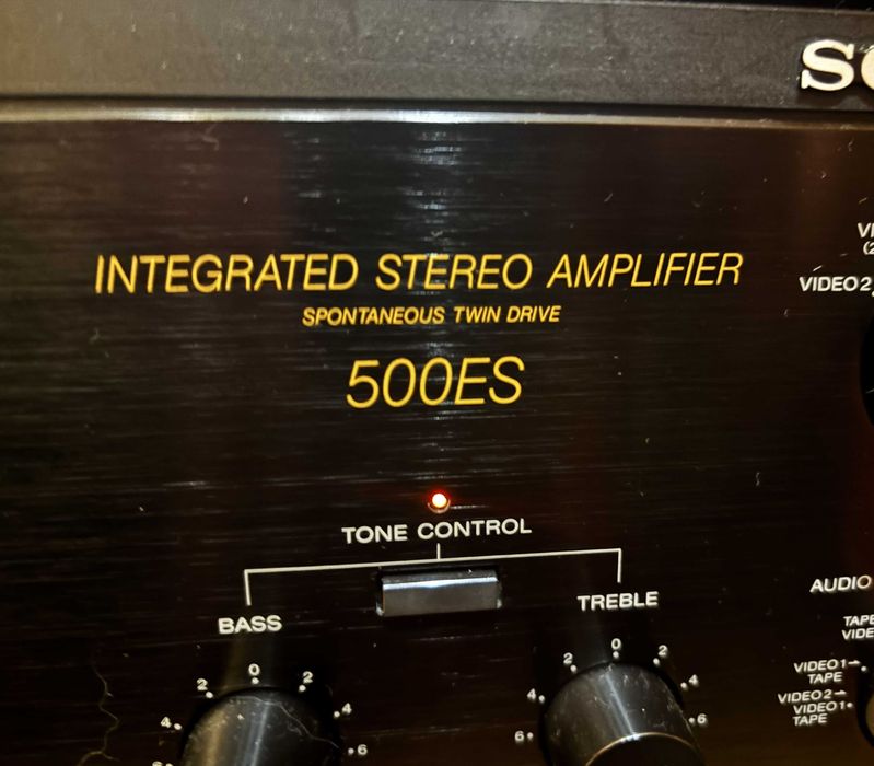 Wzmacniacz Sony TA-F500ES + kolumny Technics SB-CS65