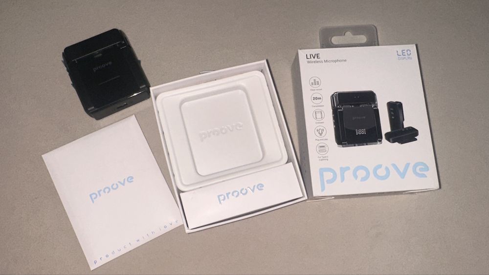 Мікрофон петличка Proove новий!