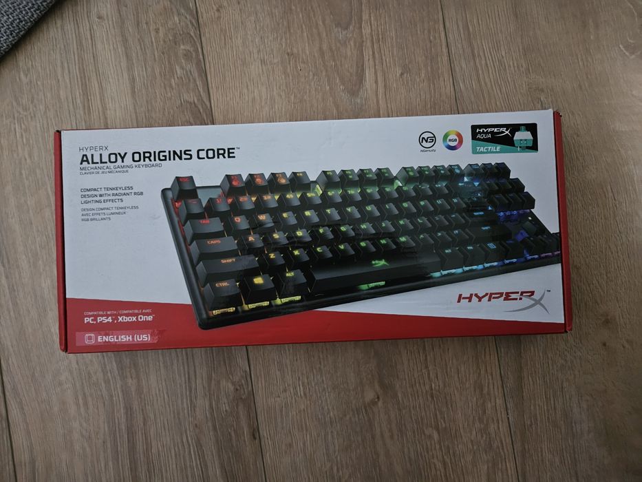Klawiatura HyperX Alloy Origins Core Aqua TKL