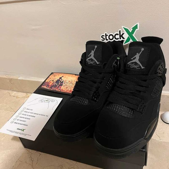 Buty meskie Mokasyny Jordan 4 Retro Black Cat R.41