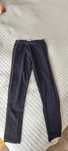 Ocieplane legginsy coccodrillo  czarne r.152