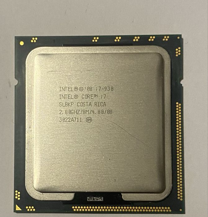 Процесор Intel Core i7-930 /LGA1366 /4 ядра, 8 потоків / 2.8 GHz