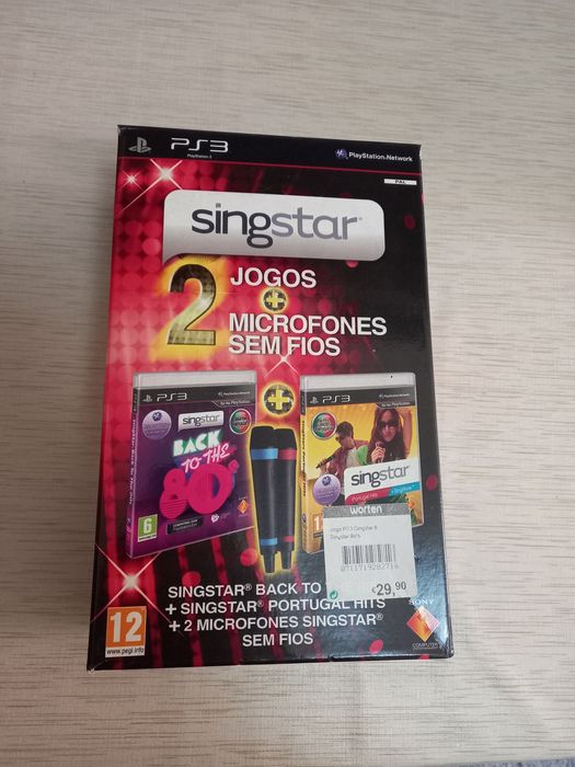 Micro fones singstar ps3