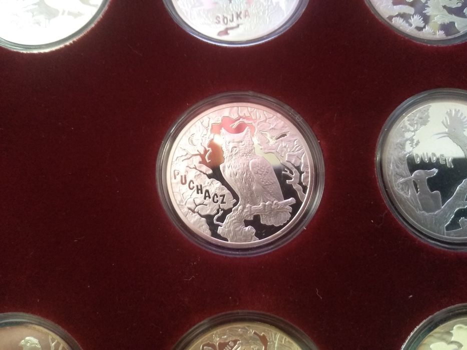 Monety srebrne z kolekcji "Podniebne Głosy"