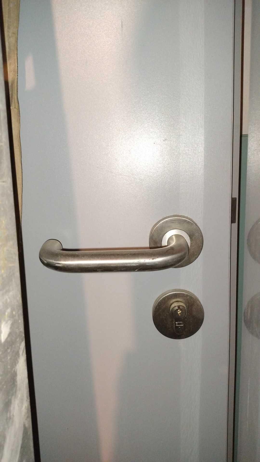 drzwi drewniane stalowa rama zdaje się ognioodporne Porta 90 cm prawe