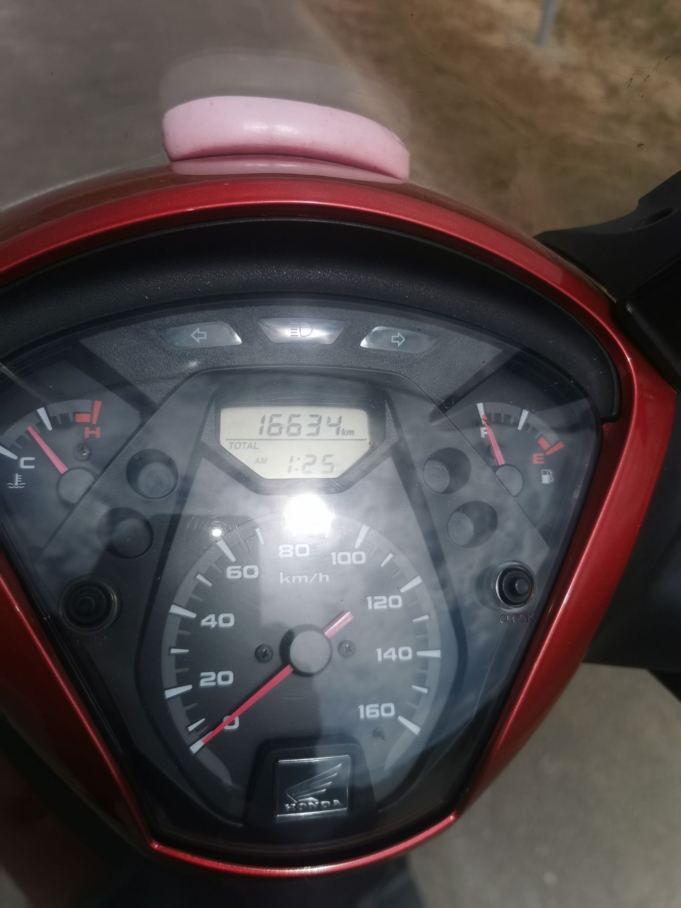 Honda SH 125 wtrysk paliwa.