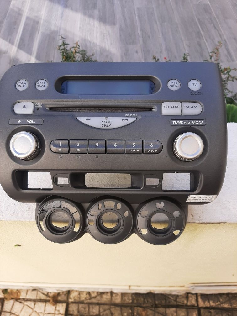 Honda Jazz radio leitor de cd