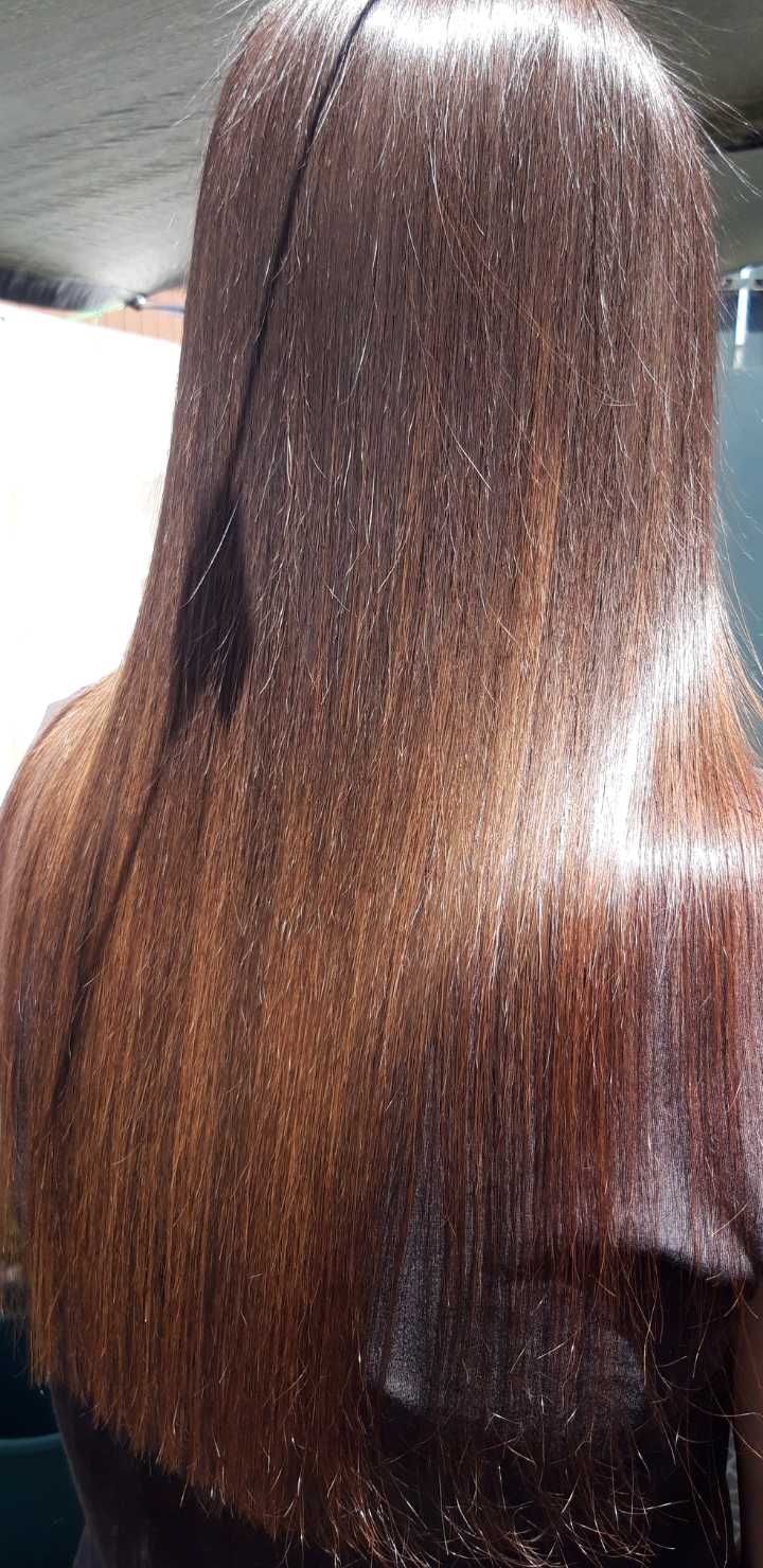 Alisamento de cabelo