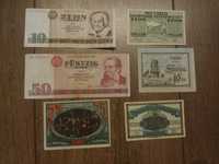 Niemcy 6 sztuk banknotów