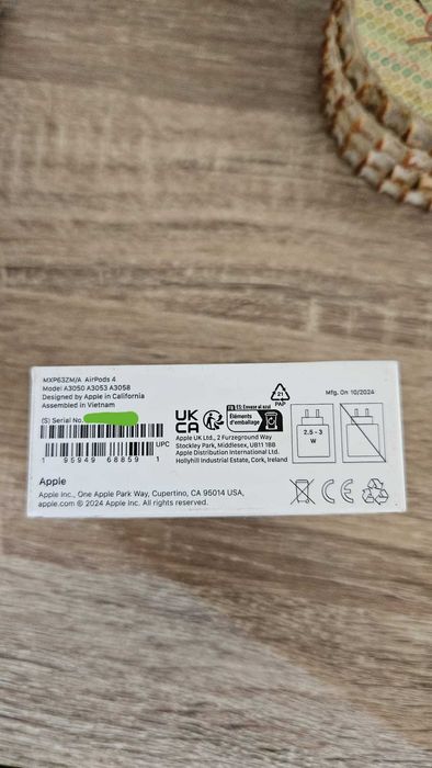 Airpods 4 caixa selada