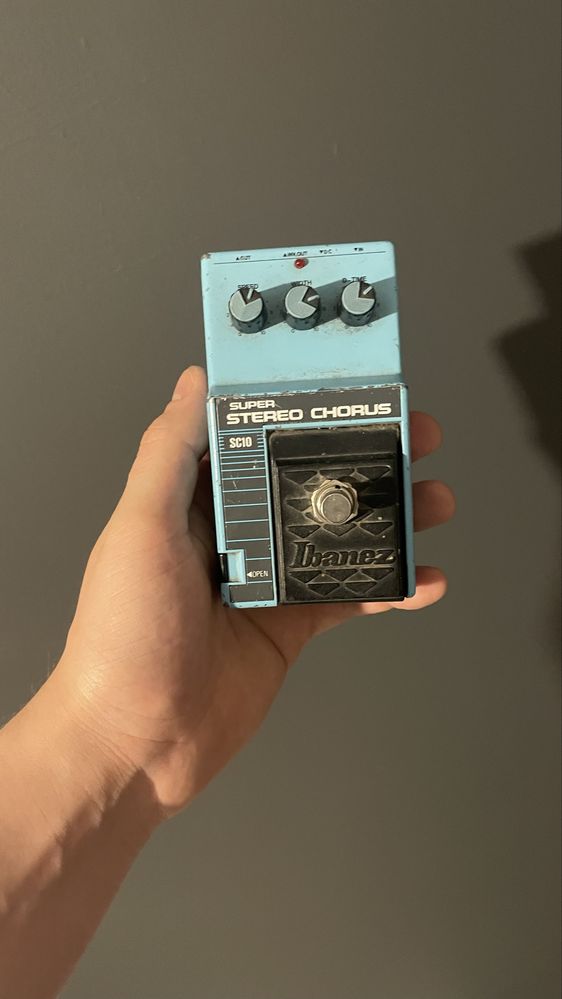 Ibanez sc10 chorus mod