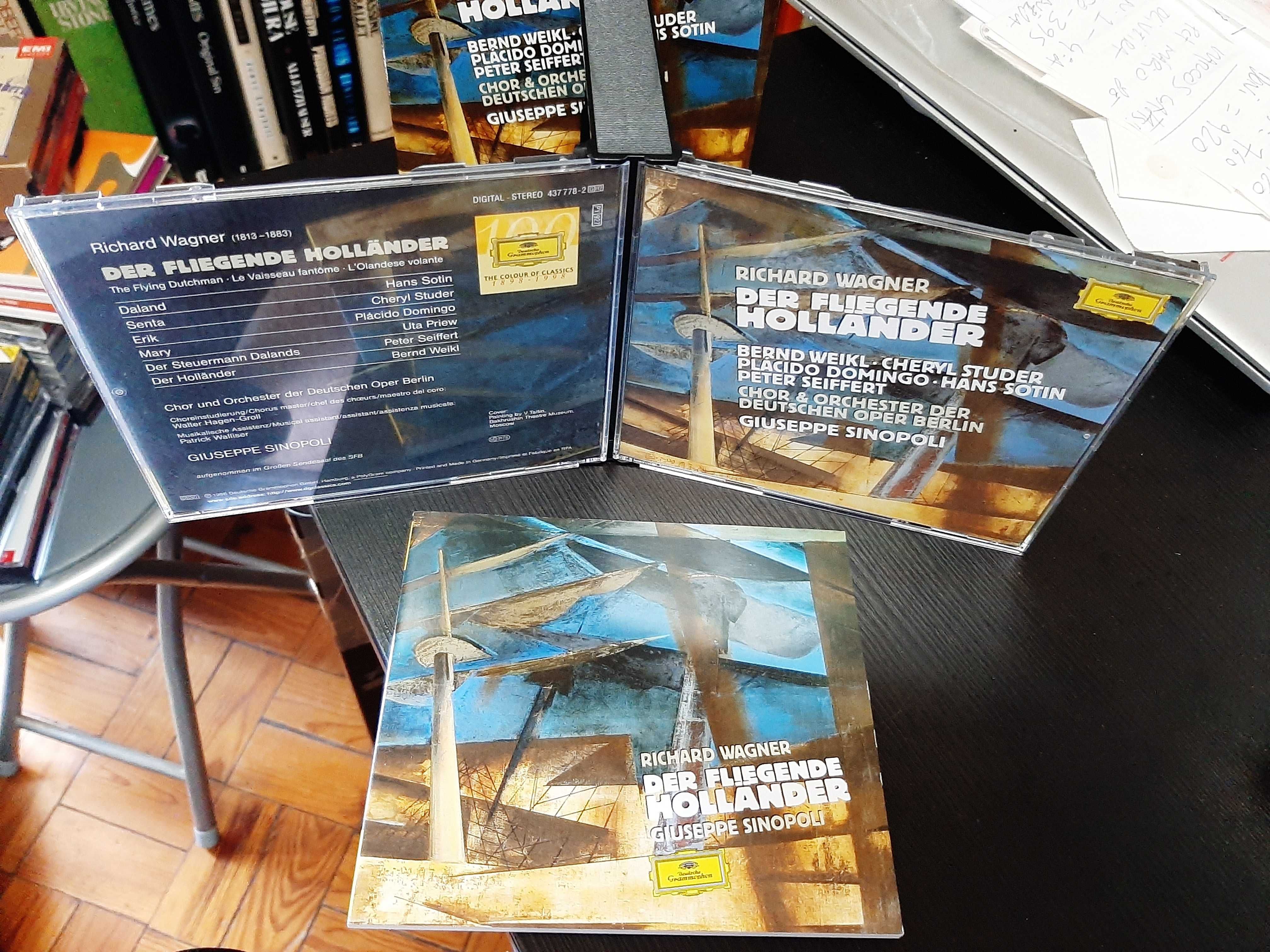 Wagner – Der Fliegende Holländer – Studer, Domingo – Giuseppe Sinopoli